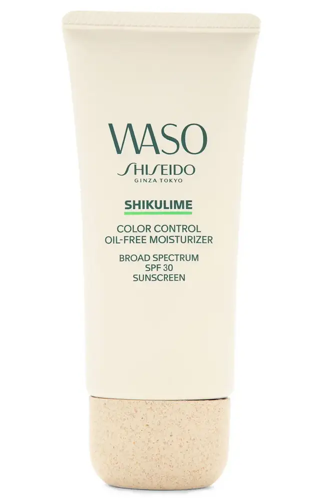 Shiseido WASO SHIKULIME Color Control Oil-Free Moisturizer SPF 30